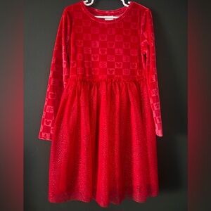 Jumping Beans Red Long Sleeve Dress